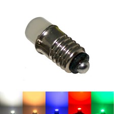 1X 10X E5 E5,5 LED Minatur Adventstern Weihanchtsstern warmweiß Birne Lampe 6V