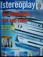 STEREOPLAY 11/02,VINCENT CD S 6,LINN SONDEK CD 12,KLIMAX SOLO 500,KLIMAX KONTROL