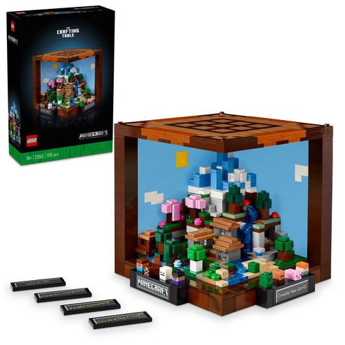 Lego minecraft 21265 werkbank - minecraft,