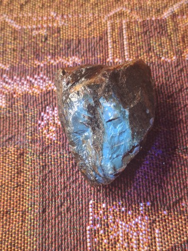 Blauer bernstein aus sumatra - blauer,