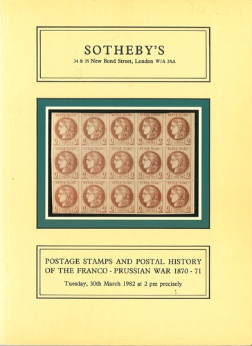 Sotheby märz 1982 - sotheby's,