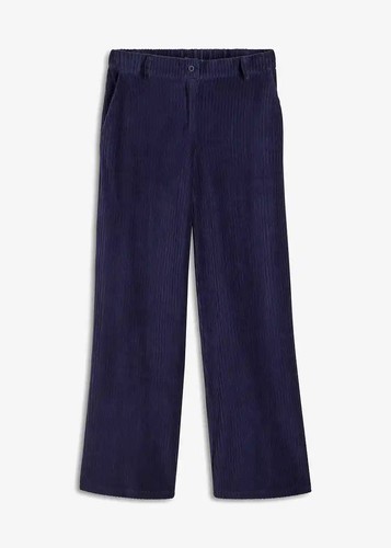 Neu weite hose - hose, ripp-samt