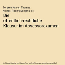 Die öffentlich-rechtliche