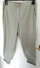 OSKA Gr. 2 (12) graue stretchige Hose Taschen Gummibund Lagenlook