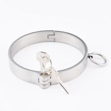 Stahlhalsband, Halsband der O, BDSM, abschließbar, 11,8 cm Innendurchmesser, neu