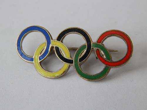 Olympische ringe brosche - brosche, 5