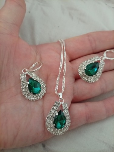 Schmuck set versilbert - schmuck,