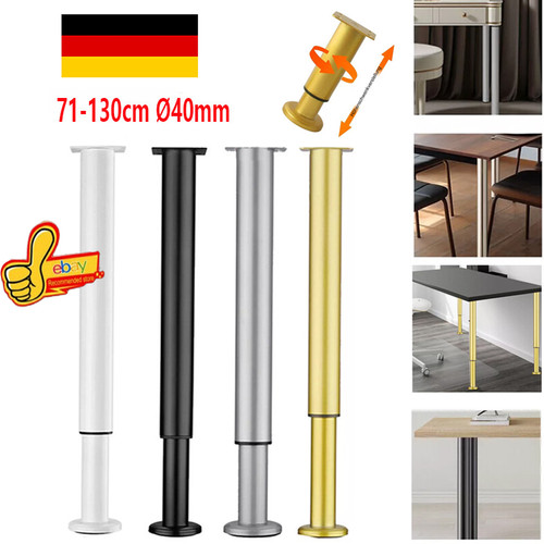 2stk 130cm tischbeine - 1/2stk, 71-130cm