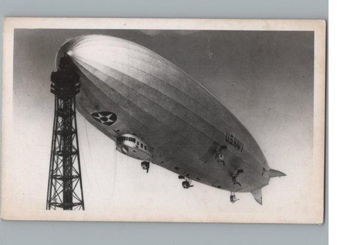 Rppc postkarte navy - postkarte, us