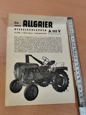 Prospekt Porsche Allgaier