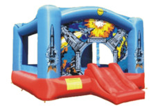 Hüpfburg mit Gebläse – gebraucht, aber gut erhalten