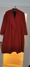 Escada Wintermantel Gr. 40 Rot