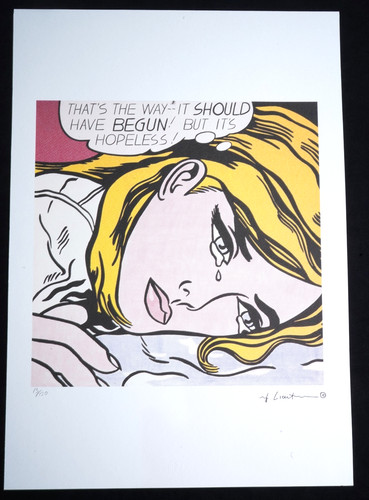 Roy lichtenstein 50x35 - roy,