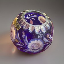 Beyer Kugel Vase Bleikristall