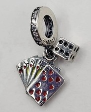 925 Sterling Silber Poker