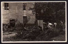 50607 AK Glashütte Müglitztal totes Pferd Unwetter 1927