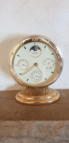 Seiko tischuhr messing - seiko,