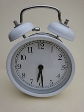 IKEA DEKAD Wecker altmodisch Oma vintage Batterien Mechanische Glockenklingel 