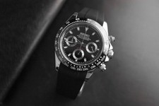 Seiko Mod Black Chronograph |