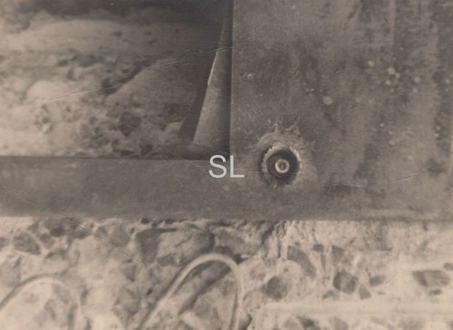 Foto einschussloch bunker - foto,,