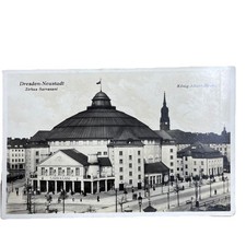 Postkarte AK Dresden Zirkus