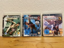PS3 Spiele Uncharted: Drakes Schicksal  2: Among Thieves  3: Drake`s Deception
