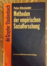 Methoden der Empirischen Sozialforschung Von  Peter Atteslander