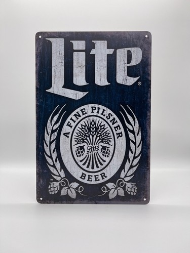 Blechschild miller lite - miller,