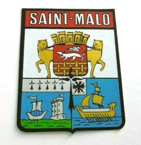 Souvenir aufkleber saint malo - saint,