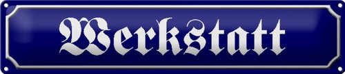 Blechschild straßenschild - blechschild,