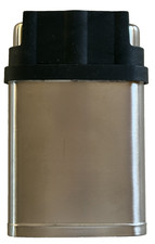 Flachmann edelstahl mit 3