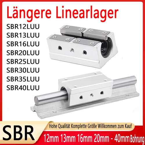 Aluminium offen linearlager - aluminium,