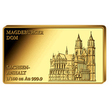 Goldbarren 1/100 Unze