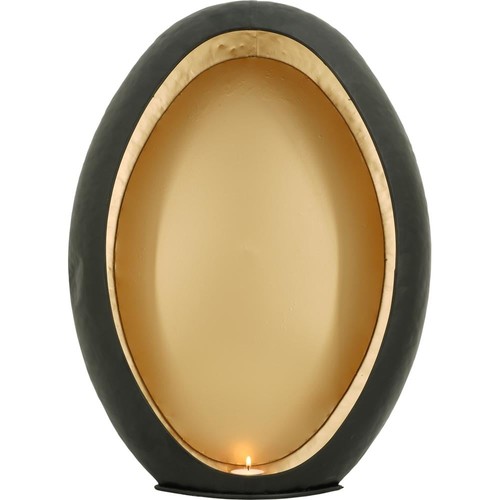 Deko windlicht schwarz gold - deko,