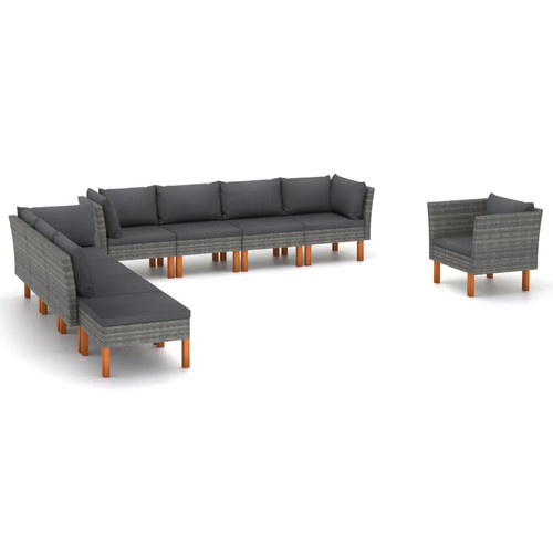 Tlg garten lounge - 9-tlg., garten-lounge-set
