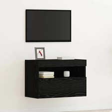 TV Wandschrank mit LED-Leuchten Hängeschrank Fernsehschrank Wandmontage vidaXL