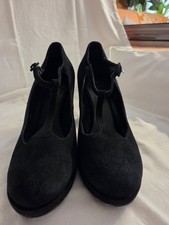 Spangenpumps Damen Schwarz  Gr