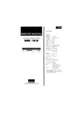 Service Manual-Anleitung für Sansui T-60,T-80 