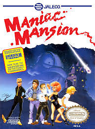 Maniac mansion - (nintendo, nes)