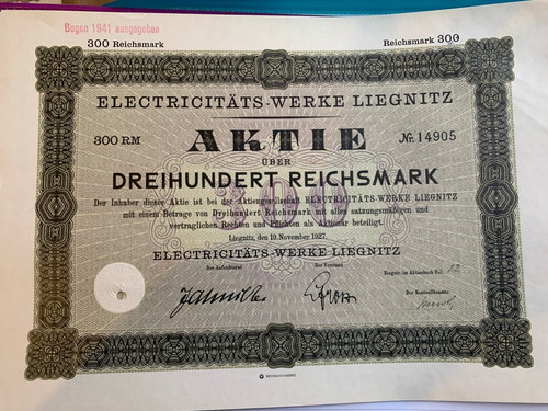 Electricitäts werke liegnitz - electricitäts-werke,