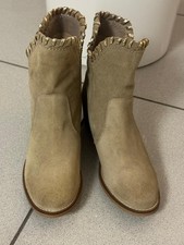 Stiefeletten v. Sommerkind Gr. 39 Beige Gold