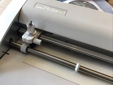 ORACOVER Plotter Roland Stika SV-12 mit CUT STUDIO und Zubehör Messer 