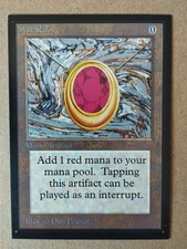 Mox Ruby, MTG, International Edition