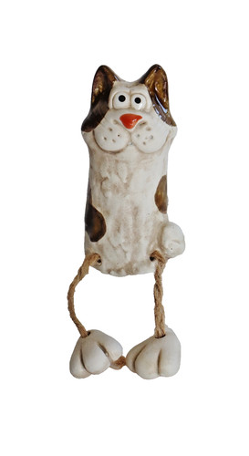 Kantenhocker katze keramik - katze,