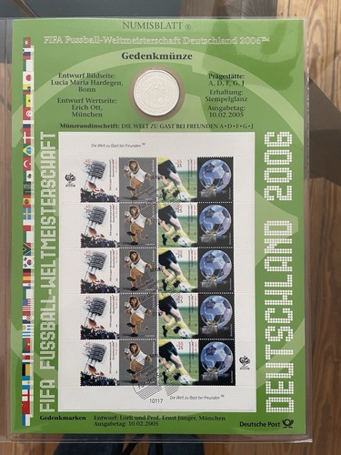 Numisblatt fifa 2006 ausgabe - fifa,