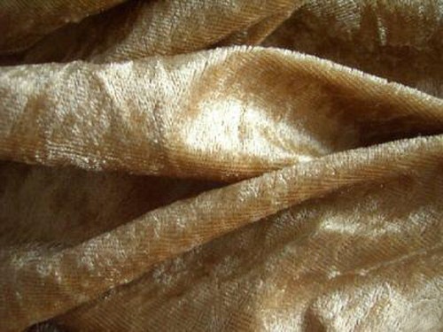 Pannesamt samt gold - samt,