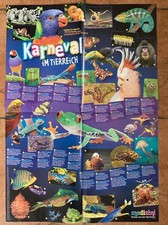 Poster von Medizini, Karneval im Tierreich, 2/ 2022 ca. 59 x 42 cm