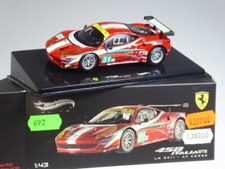 (SB-79) Hot Wheels Elite X5497 Ferrari 458 Italia GT2 Le Mans 2011 in 1:43 OVP