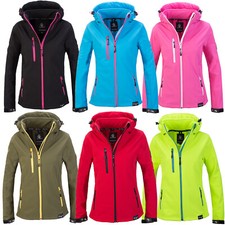 Rock Creek Damen Softshell Jacke Regenjacke Übergangsjacke Sportjacke D-412 NEU