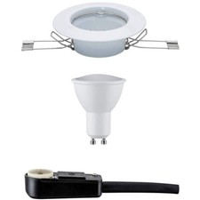 3 Stück Einbaustrahler LED 3W GU10 Warmweiss inkl. Leuchtmittel Spot NEU R1289